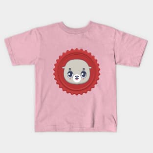 Seal of approval design Kids T-Shirt